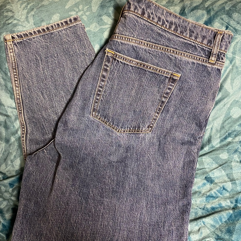 Gap high-rise mom jeans